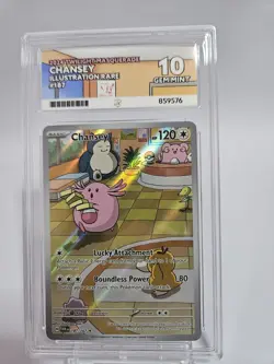 Chansey 187/167 Twilight Masquerade Illustration Rare Pokemon TCG Ace 10 - Image 1