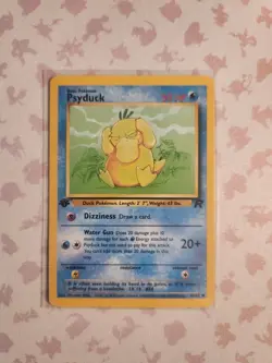 Psyduck 65/82 1st Edition Team Rocket Pokemon TCG - Image 1