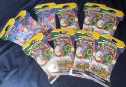 10 Packs- Pokemon TCG: Sword & Shield - Evolving Skies Sleeved Booster Pack - Image 1