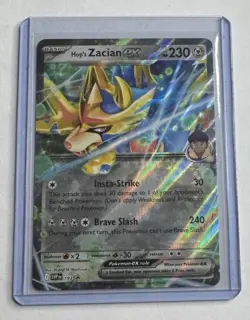 Hop's Zacian ex SVP 193 Sv: Scarlet & Violet Black Star Promo Pokemon NM/M - Image 1
