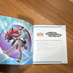 Pokemon TCG Scarlet & Violet Journey Together Player's Guide Zoroark N English - Image 3