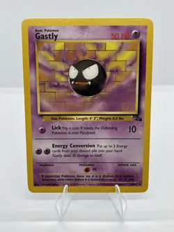 Gastly 33/62 Pokemon Fossil Unlimited Uncommon WOTC NM - Image 1