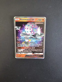 Carte Pokemon Pierroteknik GX 52/214 SL8 Tonnerre Perdu FR - Image 1