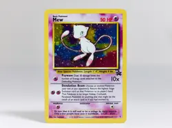 POKEMON #9 * MEW * BLACK STAR PROMO * 2000 HOLO RARE EXCELLENT LP TCG M37 - Image 1