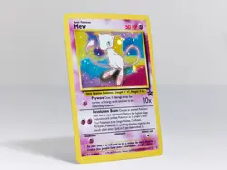 POKEMON #9 * MEW * BLACK STAR PROMO * 2000 HOLO RARE EXCELLENT LP TCG M37 - Image 2