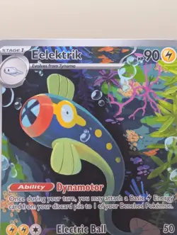 Pokemon TCG: Eelektrik IR 114/086 Sv Black Bolt English - Image 2
