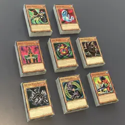 Yugioh Battle City Complete 8 Deck Set Yugi Joey Arkana Mako Espa Weevil NM - Image 3