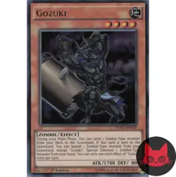 Yugioh Gozuki DUSA-EN020 Ultra Rare 1st Edition NM - Image 1