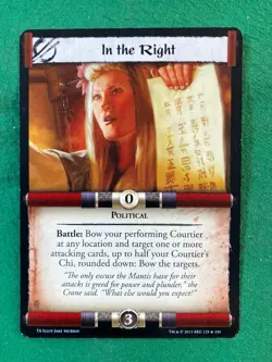 LEGEND OF THE FIVE RINGS, L5R CCG - (TORN ASUNDER) SINGLE CARDS - Image 4