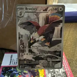 Braviary Illustration Rare Black Bolt 155/086 Pokemon Card Near mint ships fast - Image 1
