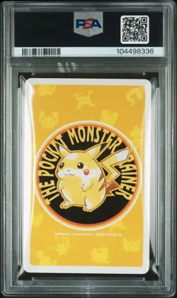 PSA 10 GEM MINT Pokemon Yellow Playing Card - Hypno 9 of Spades (POP 1) - Image 3