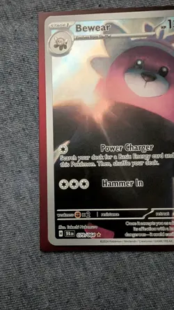 Pokemon TCG Bewear Illustration Rare Holo Card 079/064 Shrouded Fable NM - Image 4