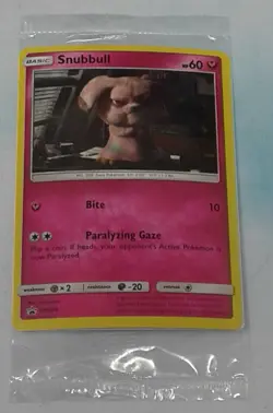 SEALED x4 Pokemon Detective Pikachu Exclusive Promo Card Snubbull SM200 Holo - Image 4