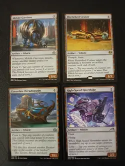 Lot Of 14 Magic The Gathering Mtg Vehicle Artifact Cards Commen, Uncommon,rare 2 - Image 2