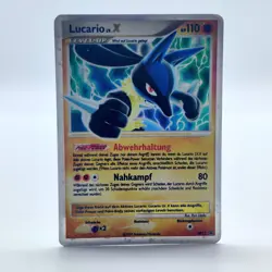 Pokemon TCG Karte - Lucario Lv. X Holo (Diamant & Perl Promos DP12) - Image 1