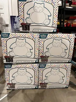 Pokemon 151 ETB (Empty) Elite Trainer Box Lot Of 5 (No Cards/Promo Cards) - Image 1