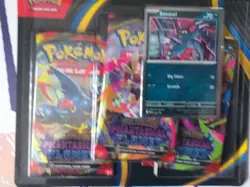 Pokemon Trading Card Game PHANTASMAL FLAMES Triple Pack - SNEASEL - Image 3