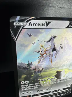 Pokemon Card Arceus V SWSH204 Alternate Art Full Holo Promo NM - Image 2