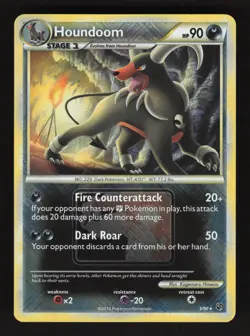 Houndoom 5/90 Pokemon Undaunted Holo Card - Image 1