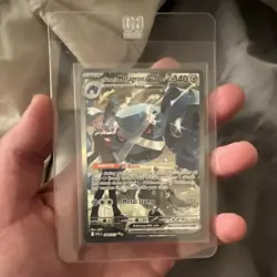 Steven's Metagross EX Pokemon TCG 340 HP Metal Type Ability Card 289/217 - Image 1