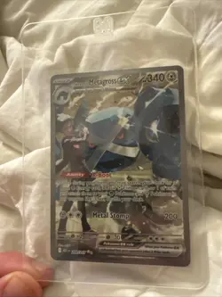 Steven's Metagross EX Pokemon TCG 340 HP Metal Type Ability Card 289/217 - Image 4