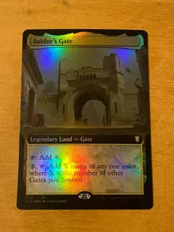Baldur's Gate Borderless FOIL - 600 - CLB: Battle for Baldur's Gate - NM - MTG - Image 1