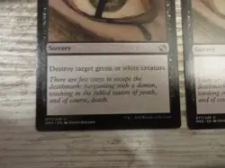 2x Deathmark - Modern Masters 2015 - NM - English - OOP MTG - Image 2