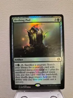 MTG Birthing Pod - Foil Judge Academy Promo #007/010, Judge Promos, Near Mint - Image 1