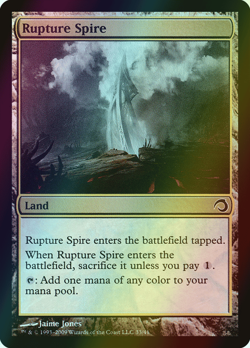 MTG Rupture Spire Foil ** Premium Deck Series: Slivers ** English (MP) - Image 1