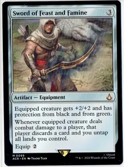 Sword of Feast and Famine - Universes Beyond: Assassin's Creed - NM - Image 1