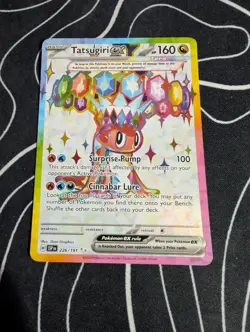 Pokemon TCG - Tatsugiri Ex - Ultra Rare Card - Surging Sparks -226/191 - Image 1