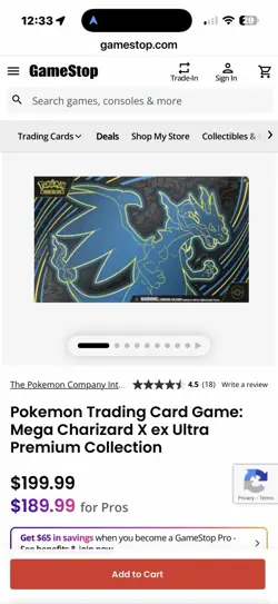 Pokemon TCG Mega Charizard X ex Ultra Premium Collection Box Factory Sealed New - Image 3
