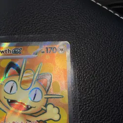 Pokemon Meowth Ex Ultra Rare 107/88 NM Perfect Order NEW IN HAND - Image 5