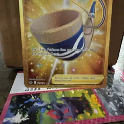 Pokemon TCG Echoing Horn 225/198 Gold Secret Rare Near mint ships fast - Image 3