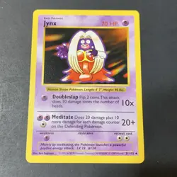 1999 Pokemon Set Shadowless Jynx #31/102 NM Base Uncommon - Image 2