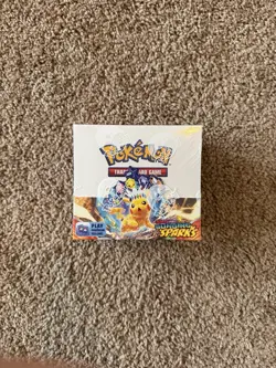 Pokemon TCG Scarlet & Violet Surging Sparks Booster Box Sealed 36 Packs NEW - Image 1