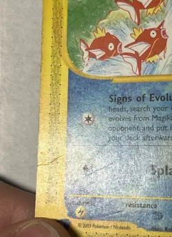 Magikarp 75/144 Skyridge Regular Moderately Played Pokemon Tcg - Image 4