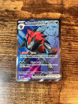 Pokemon TCG Journey Together N's Zoroark EX Holo Ultra Rare Full Art 175/159 NM - Image 1