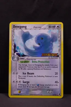 Dewgong 15/101 Pokemon TCG Dragon Frontiers Reverse Holo Rare Stamped - Image 4