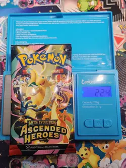 EXTREMELY HEAVY! 22.4g GOD PACKUUU Ascended Heroes Pokemon TCG Booster (SEALED) - Image 1