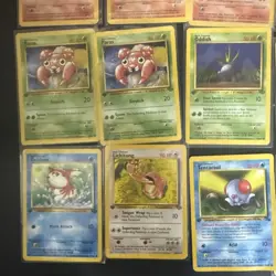 21 Lot Pokemon First Edition WOTC VINTAGE Rocket Jungle Fossil MP/HP - Image 3