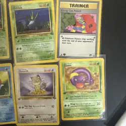 21 Lot Pokemon First Edition WOTC VINTAGE Rocket Jungle Fossil MP/HP - Image 4