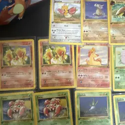 21 Lot Pokemon First Edition WOTC VINTAGE Rocket Jungle Fossil MP/HP - Image 5
