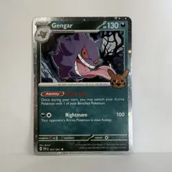 Gengar (Cosmos Holo) Trick or Trade BOOster 057/091 NM Holofoil - Image 1