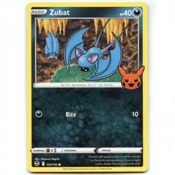 Zubat | 103 | Pokemon, Silver Tempest, Trick or Trade Halloween, 2022 - Image 1