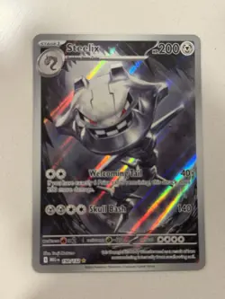 Steelix - 150/132 Mega Evolution Illustration Rare Pokemon - NM/MINT - Image 1