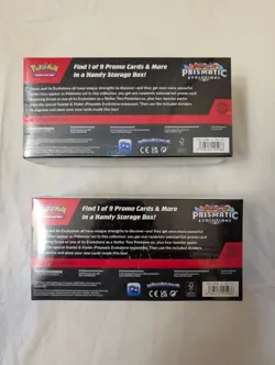 2x Pokemon TCG Prismatic Evolutions Surprise Box - TWO, FACTORY SEALED - Image 4