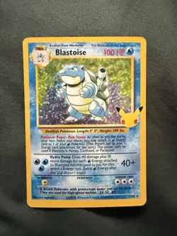 Pokemon TCG Blastoise Celebrations Classic Collection 2/102 1995 Holo Rare - Image 1