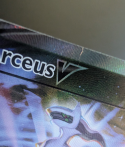 Pokemon TCG: Arceus V 166/172 Brilliant Stars Alternate Art (Small crease) - Image 3
