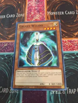 Yugioh Galaxy Wizard LDS2-EN048 Common 1st Edition Near Mint - Image 1